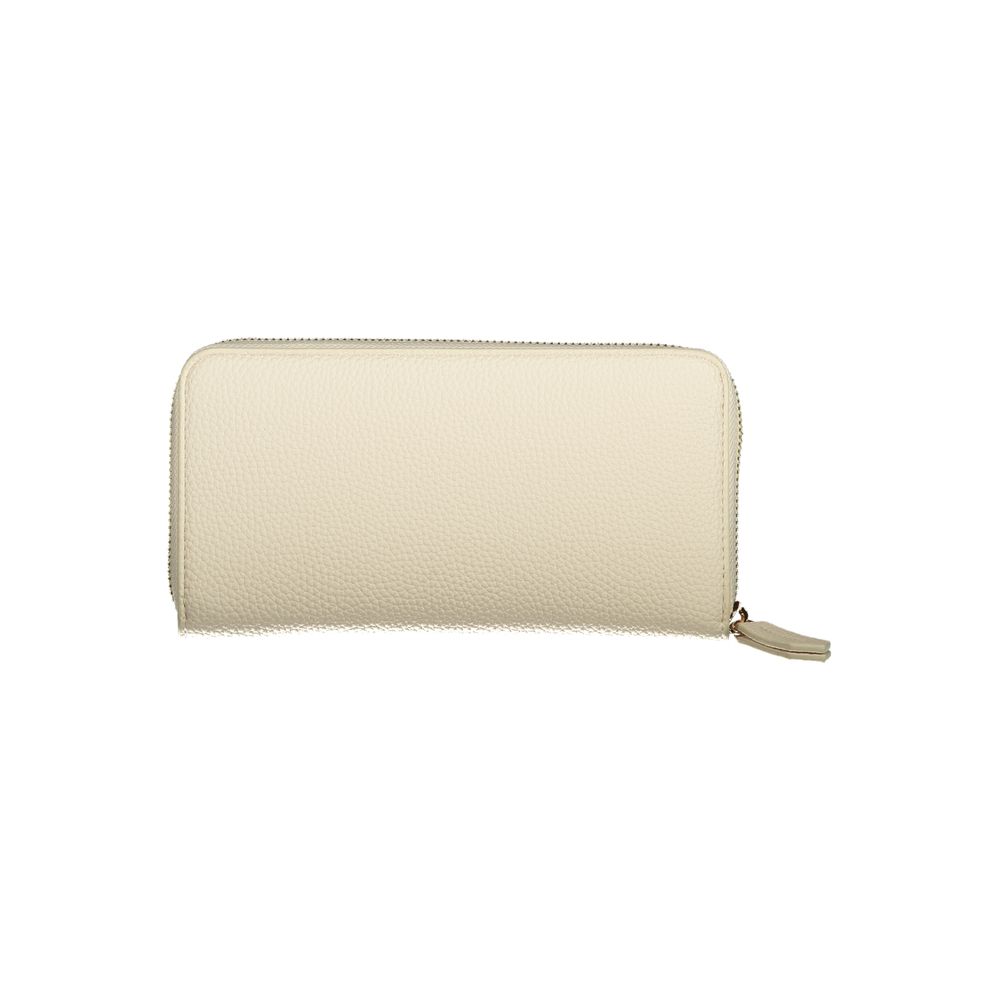 Mario Valentino Beige Polyurethane Women Wallet - Image 2