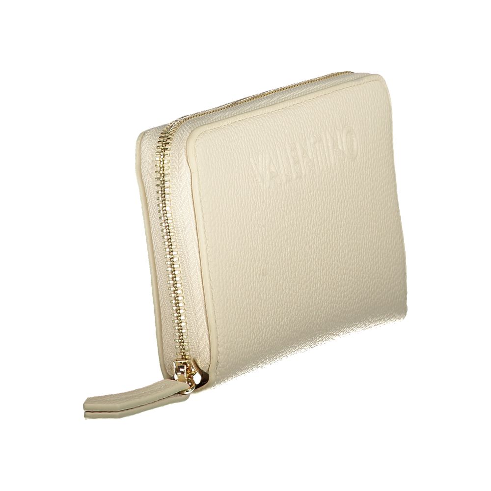 Mario Valentino Beige Polyurethane Women Wallet - Image 3
