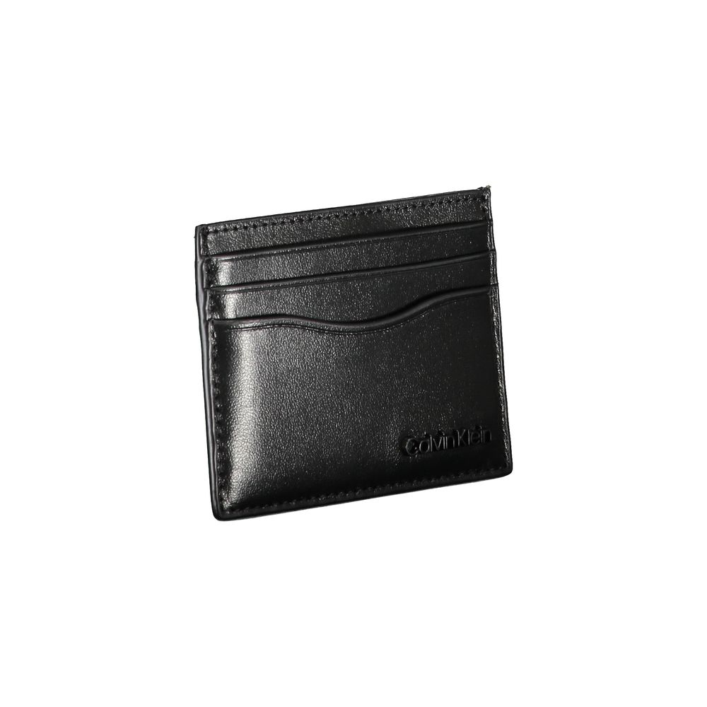 Calvin Klein Black Leather Wallet - Image 3