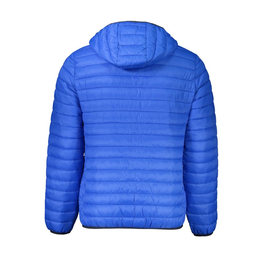 Cavalli Class Blue Polyamide Men Jacket - Image 2