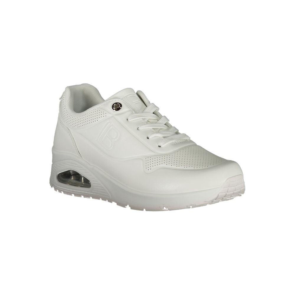 Laura Biagiotti White Polyester Women Sneaker - Image 2