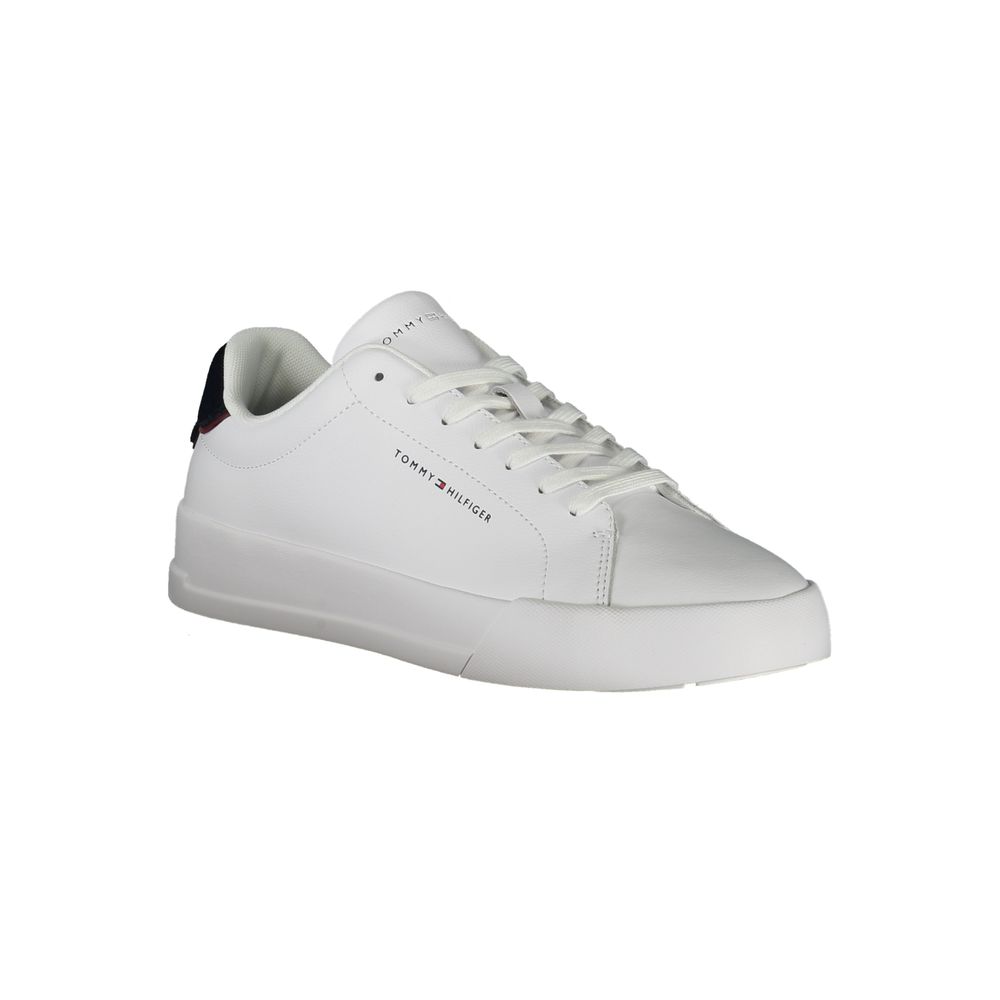 Tommy Hilfiger White Polyethylene Men Sneaker - Image 2