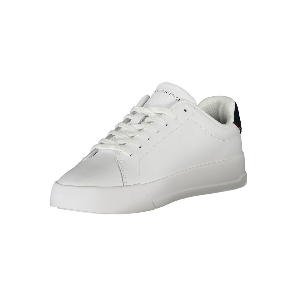 Tommy Hilfiger White Polyethylene Men Sneaker - Image 3