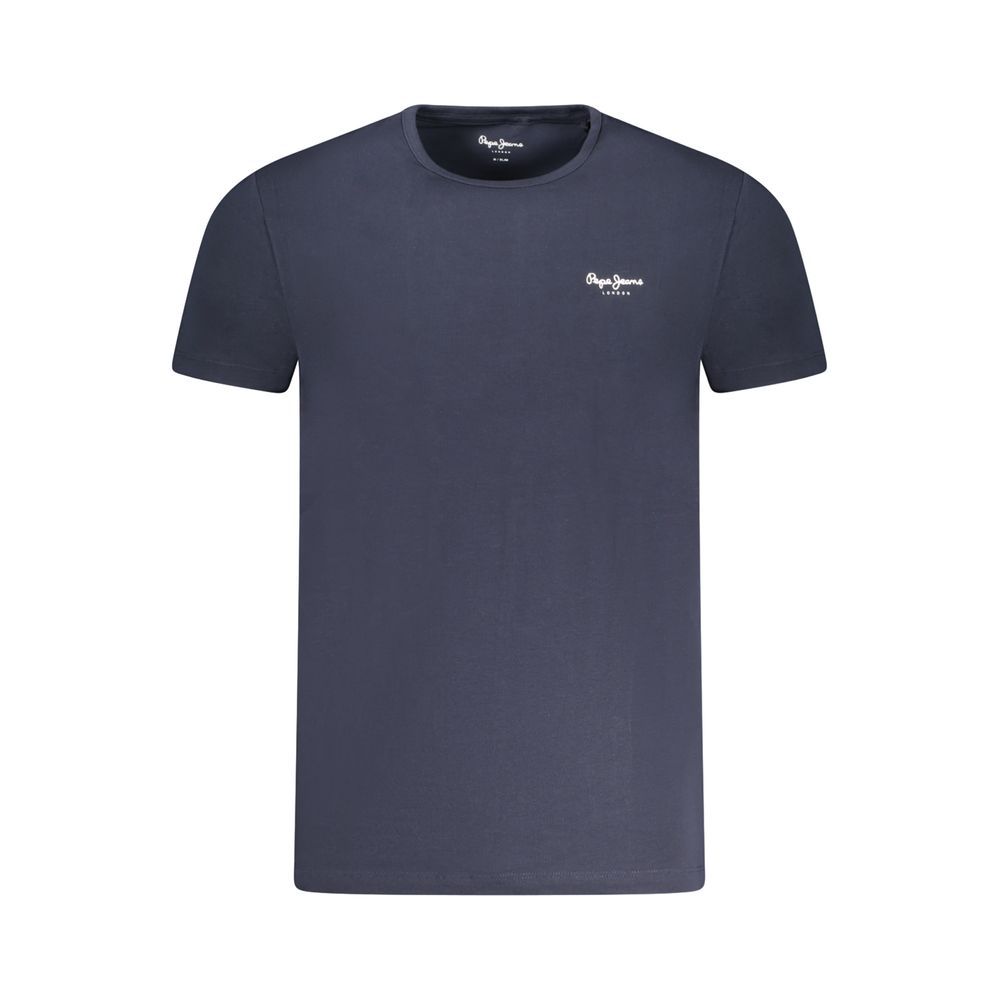 Pepe Jeans Blu Cotton Men T-Shirt