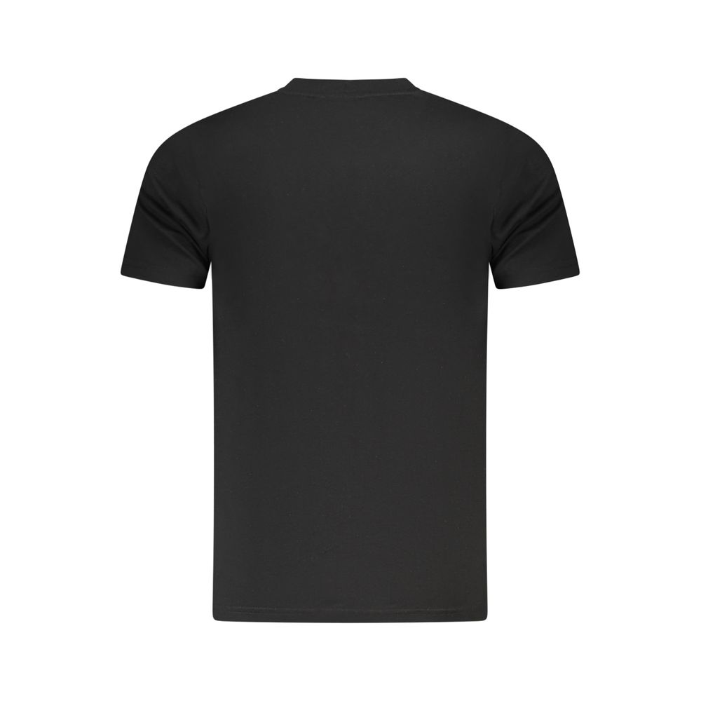 Cavalli Class Black Cotton Men T-Shirt - Image 2