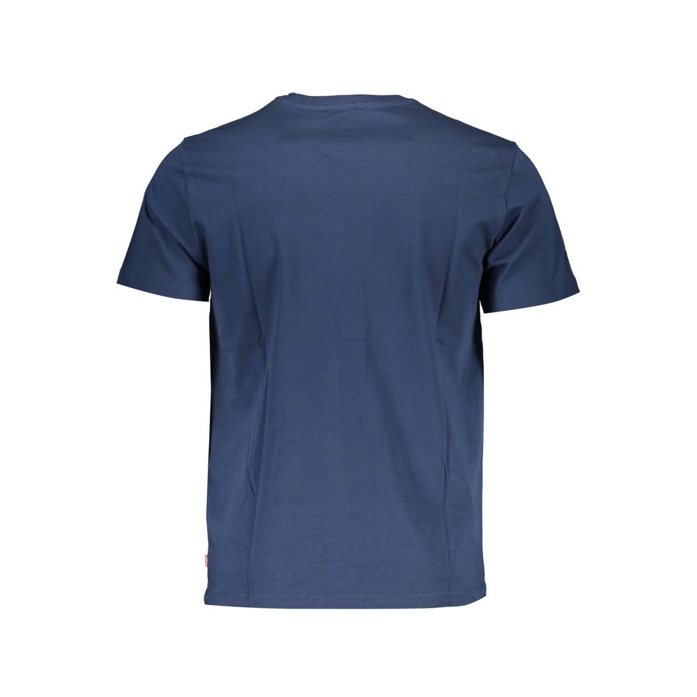 Levi's Blue Cotton Men T-Shirt - Image 2