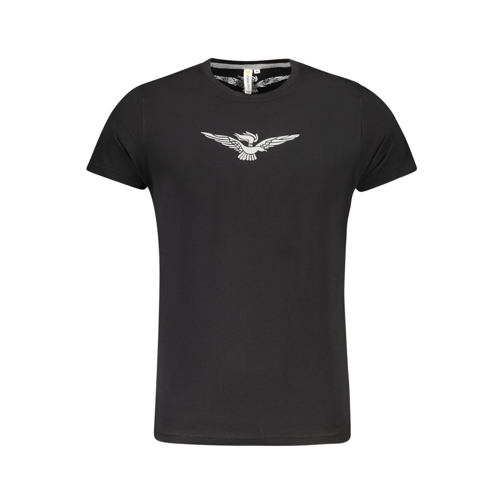 Accademia Militare "Black Cotton Men T-Shirt"