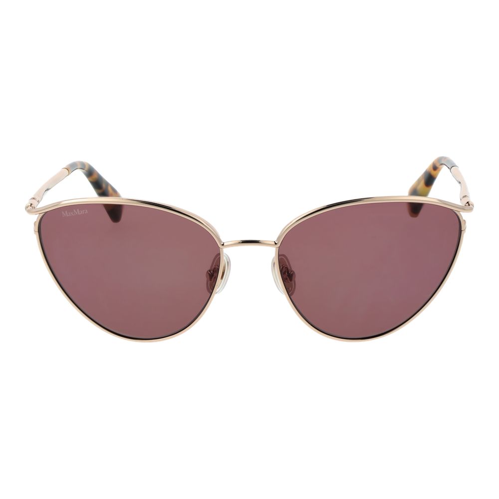 Max Mara Gold Metal Sunglasses - Image 2