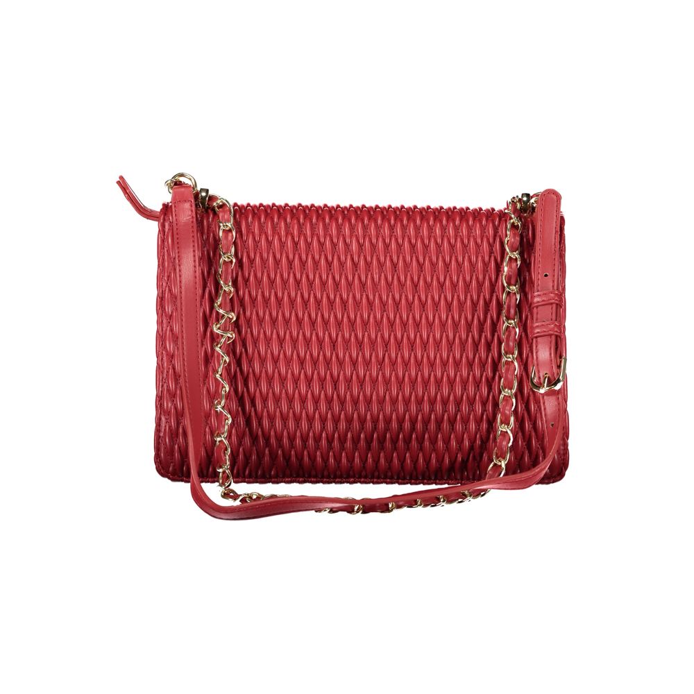Mario Valentino Red Polyurethane Women Shoulder Bag - Image 2