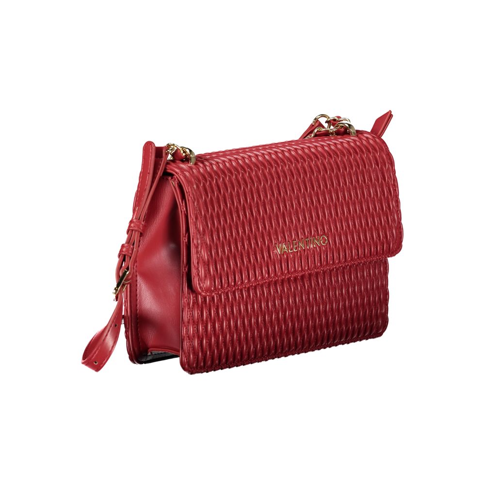 Mario Valentino Red Polyurethane Women Shoulder Bag - Image 3