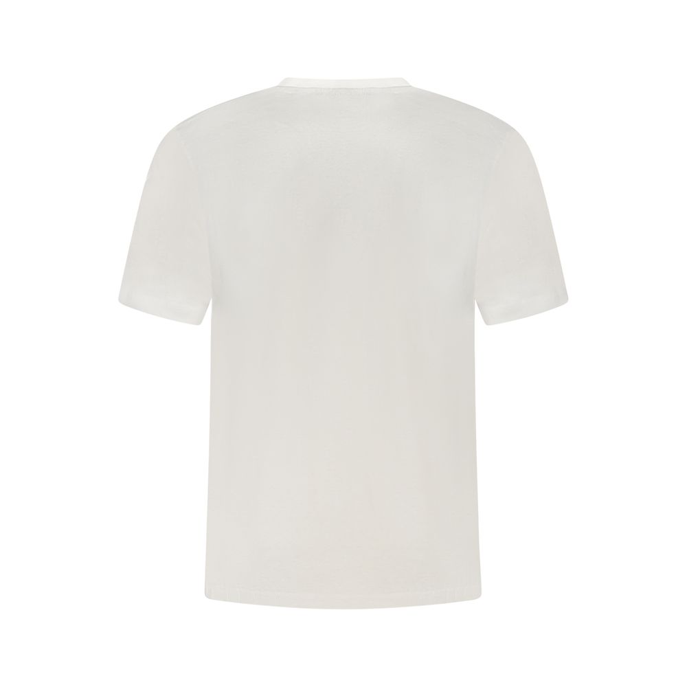 Calvin Klein White Cotton Men T-Shirt - Image 2