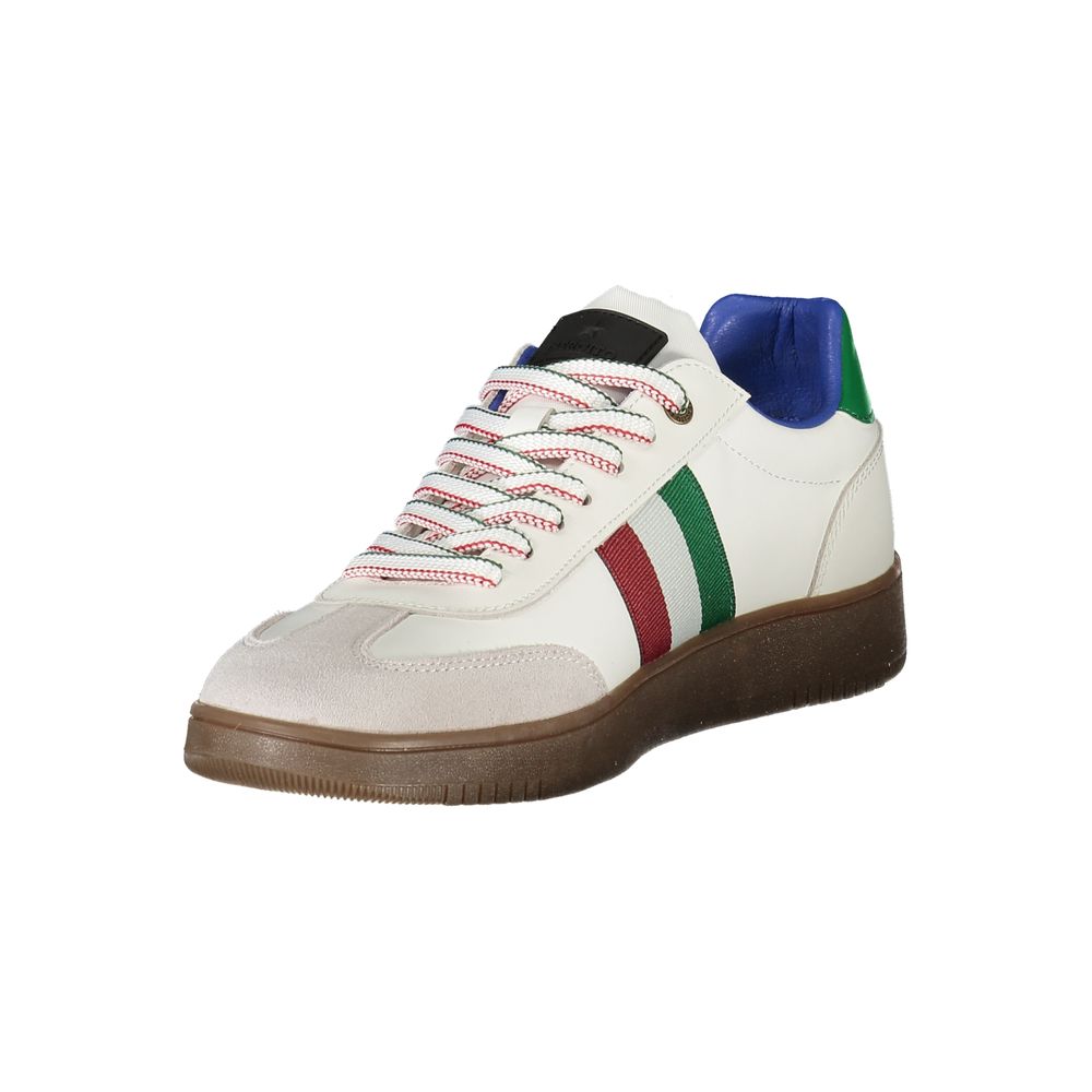Esercito 1659 White Leather Men Sneaker - Image 3
