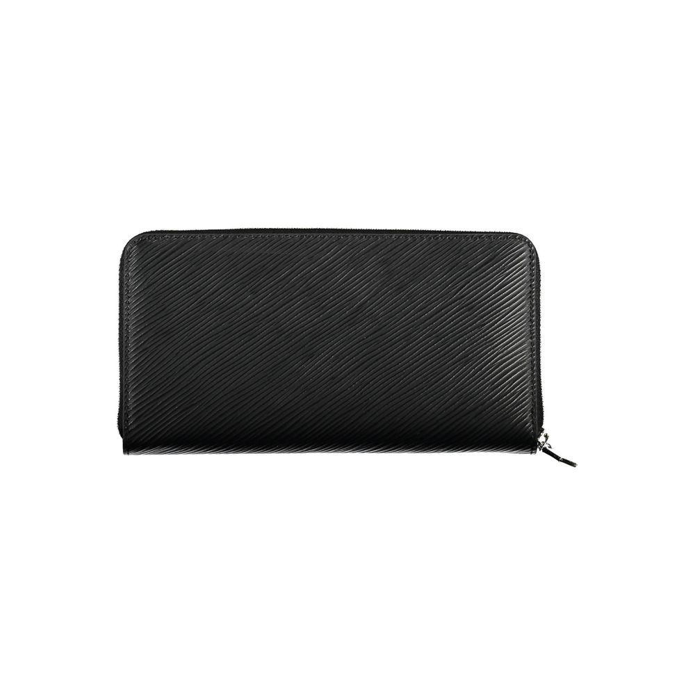 Calvin Klein Black Polyurethane Women Wallet - Image 2