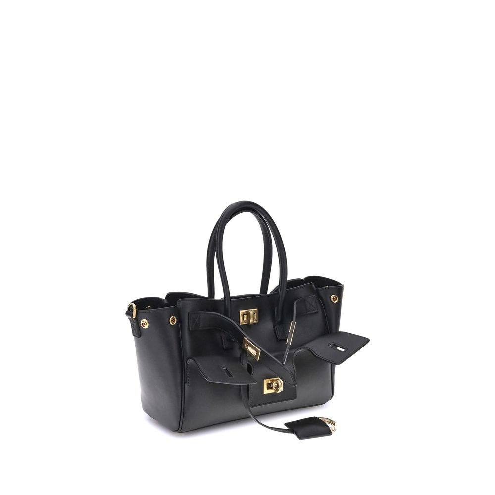 Balenciaga Black Calf Leather Bos Taurus Handbag - Image 2