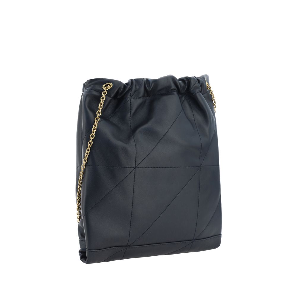 Saint Laurent Black Lamb Ovis Aries Aries Shoulder Bag - Image 3