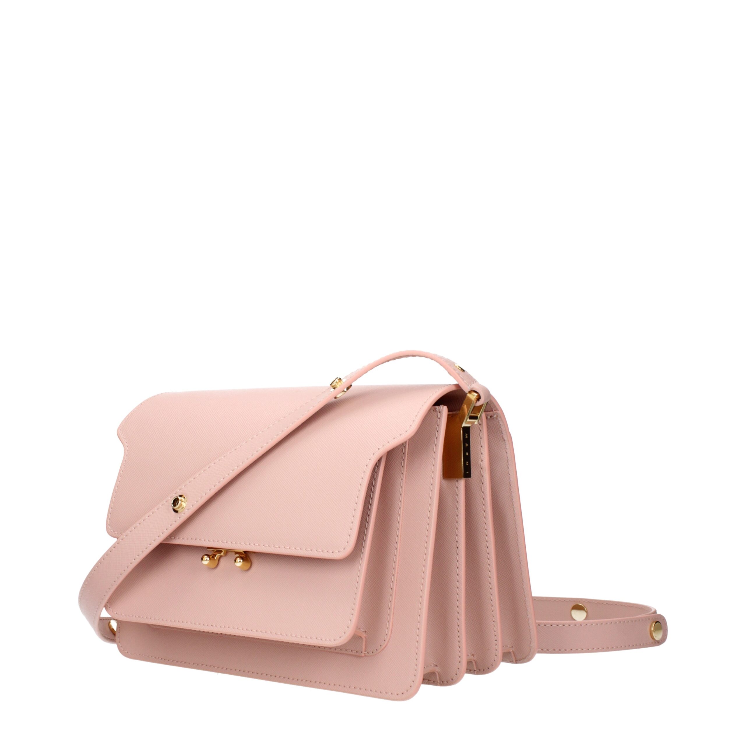 Marni Pink Leather Shoulder Bag - Image 2