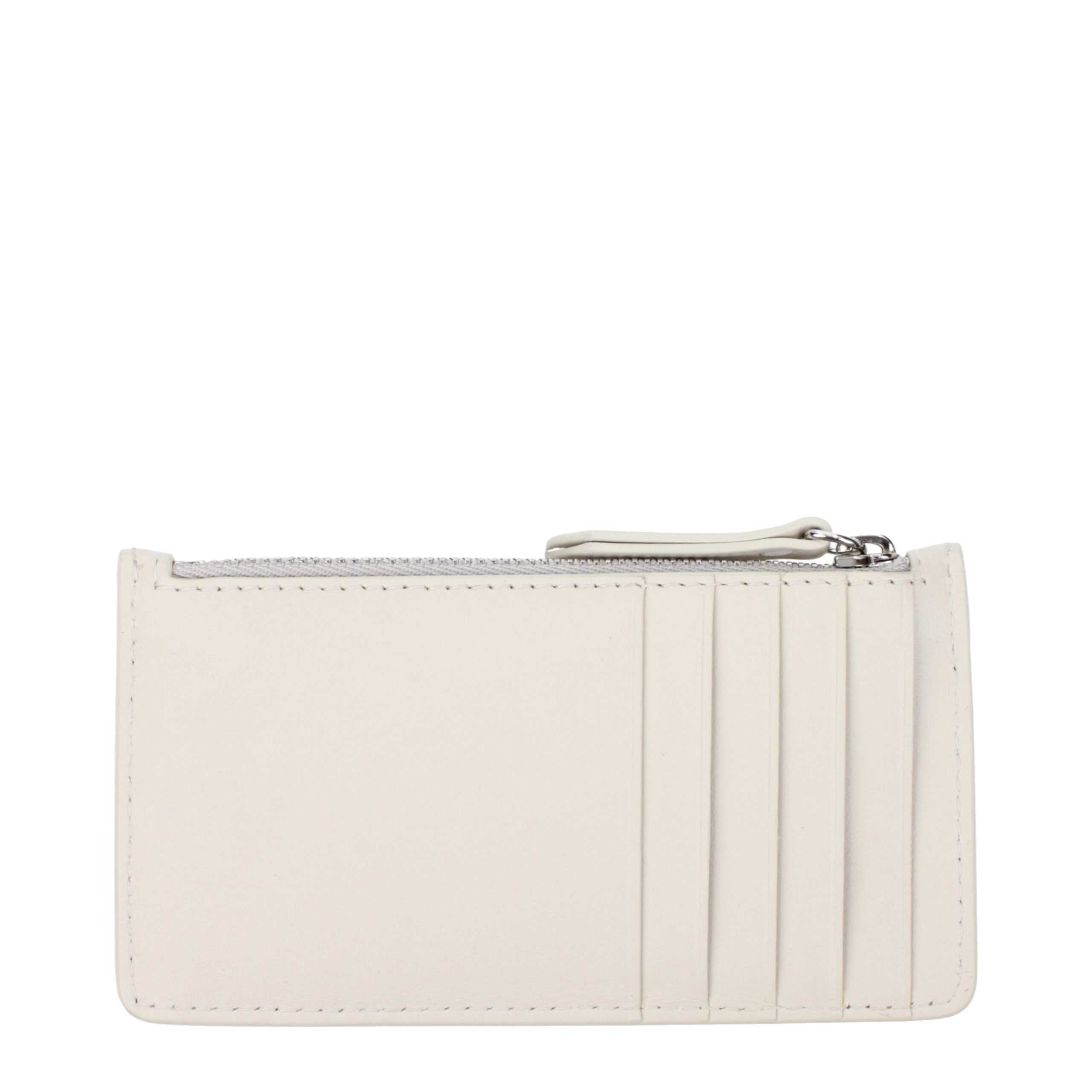Maison Margiela Beige Leather Wallet - Image 2