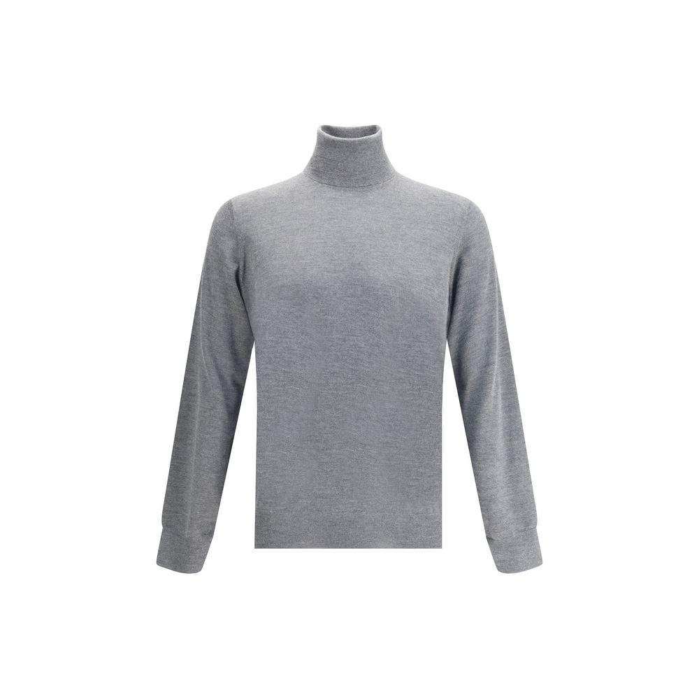 Brunello Cucinelli Gray Cashmere Cashmere Sweater
