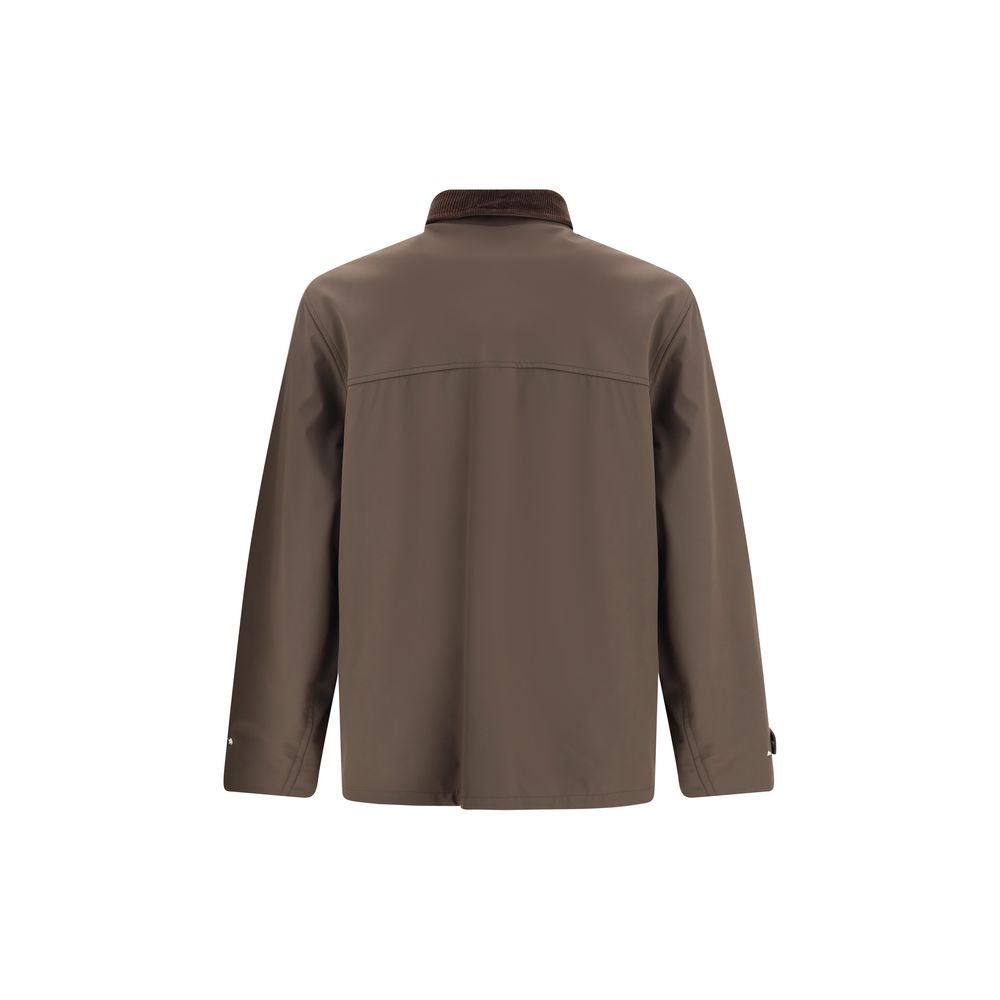 Brunello Cucinelli Brown Polyamide Coat - Image 2