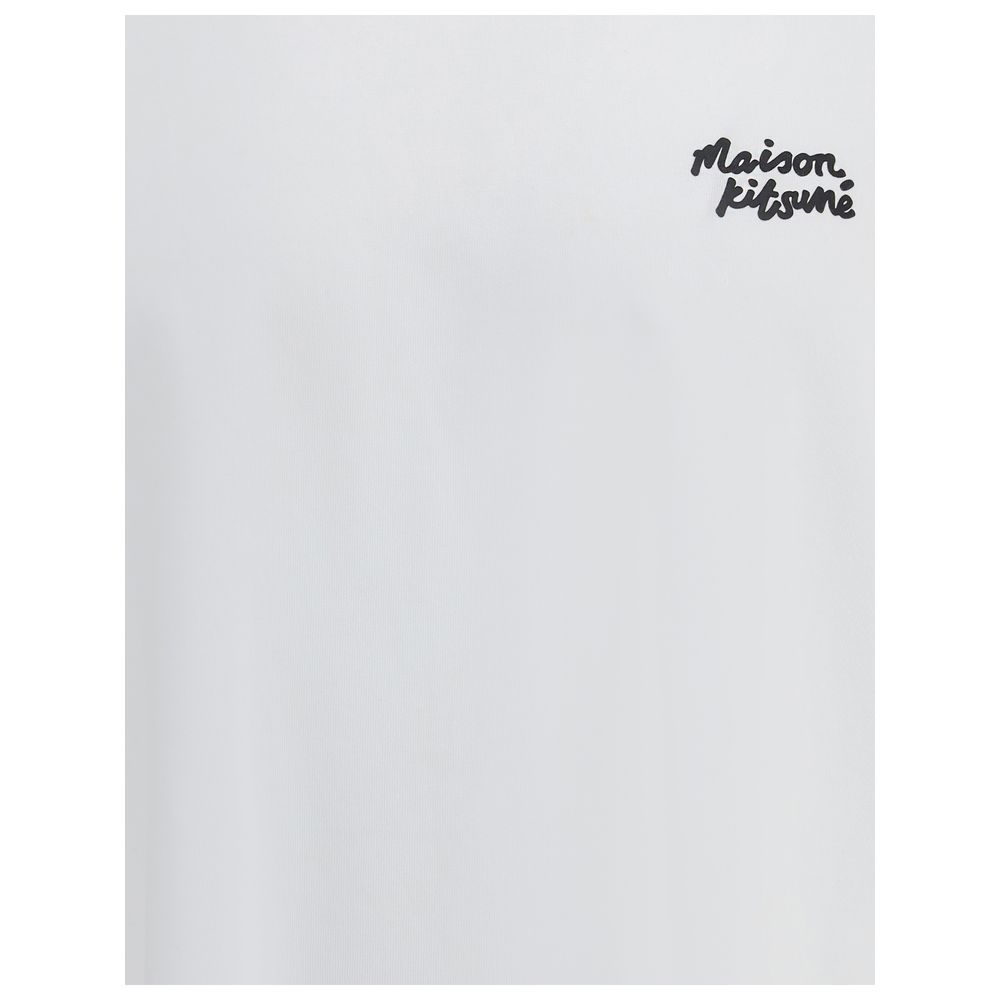 Maison Kitsuné White Cotton T-Shirt - Image 3