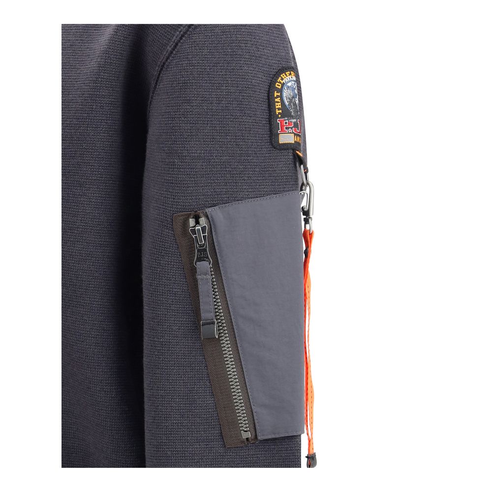 Parajumpers Gray Cotton Sweatshirt - Image 3