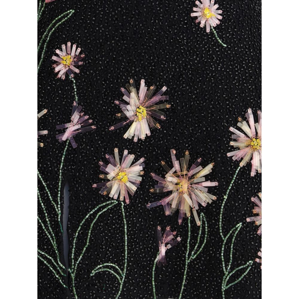 Staud Black Nylon Cocktail Dress - Image 3