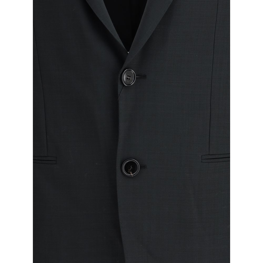 Ami Paris Gray Fleece Wool Clothing - Image 3