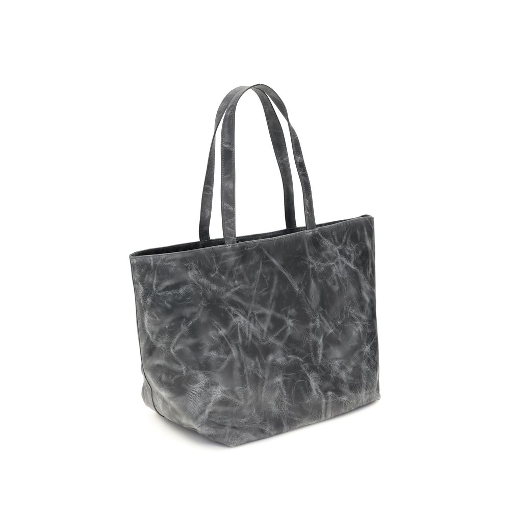Alexander Wang Gray Leather Shoulder Bag - Image 3