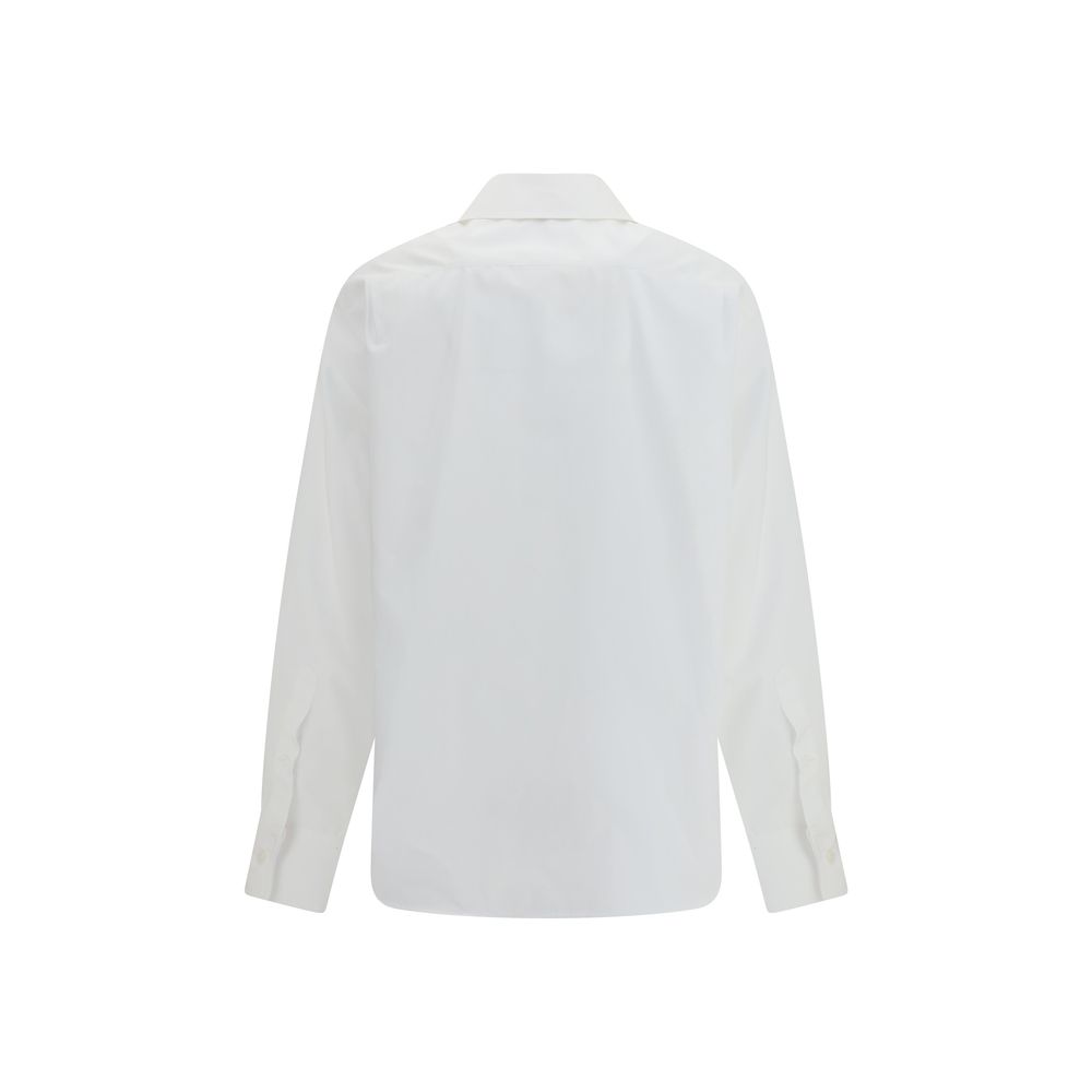 Alexander McQueen White Cotton Dress Shirt - Image 2