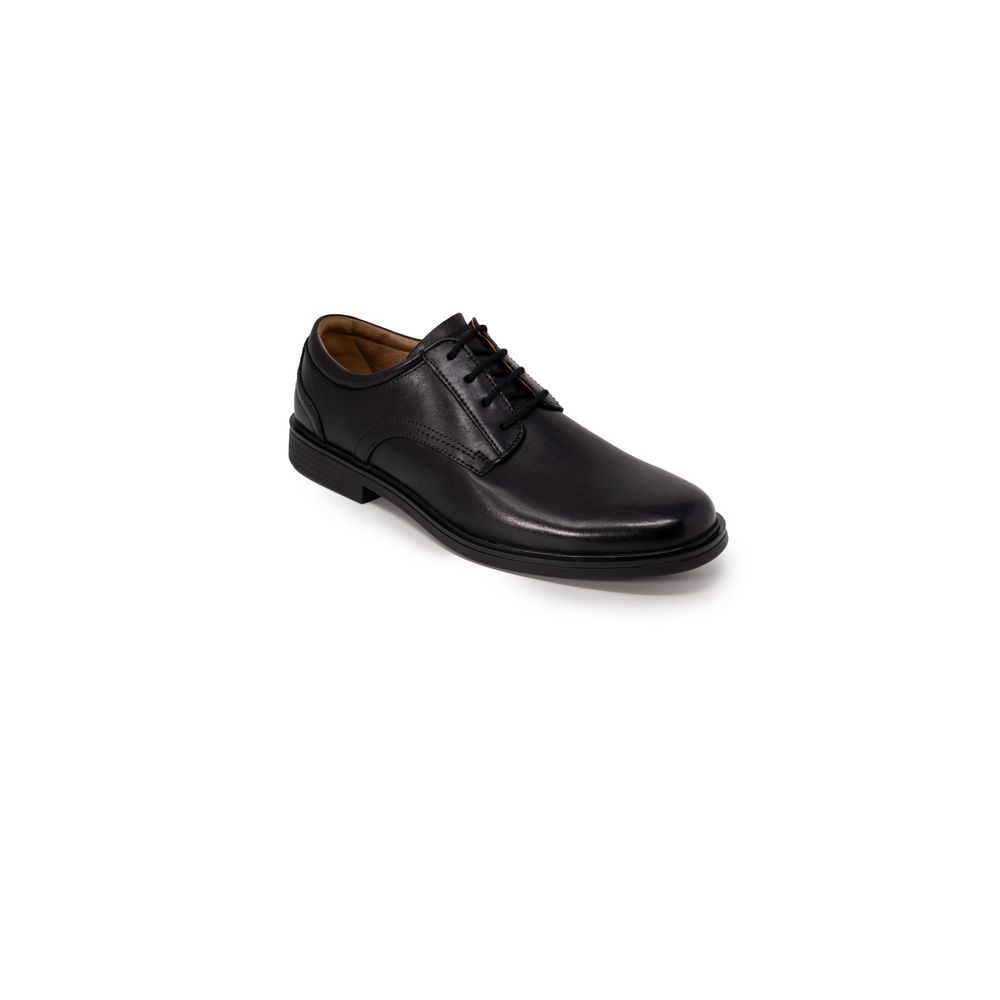 Clarks Black Leather Oxfords And Derbies - Image 3