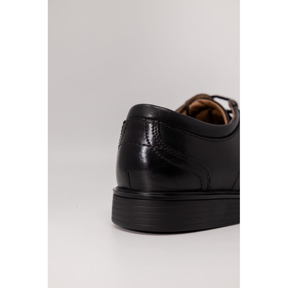 Clarks Black Leather Oxfords And Derbies - Image 5