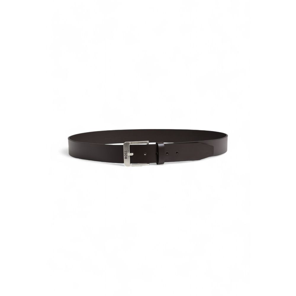 Hugo Boss Brown Leather Regular Belt - Image 2