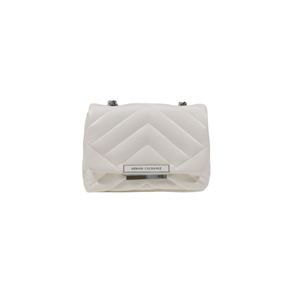 Armani Exchange White Polyester Handbag - Image 4