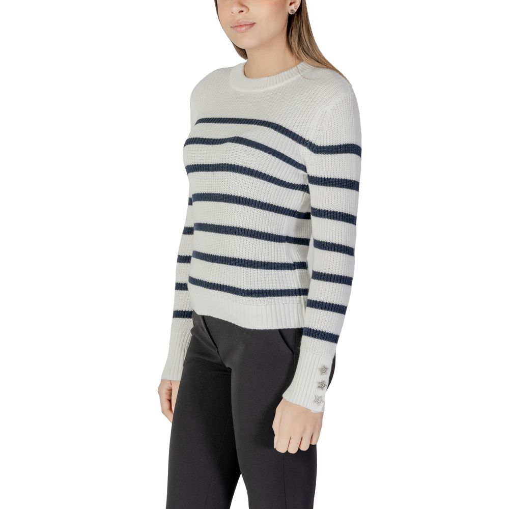 Morgan De Toi White Cotton Sweatshirt - Image 4