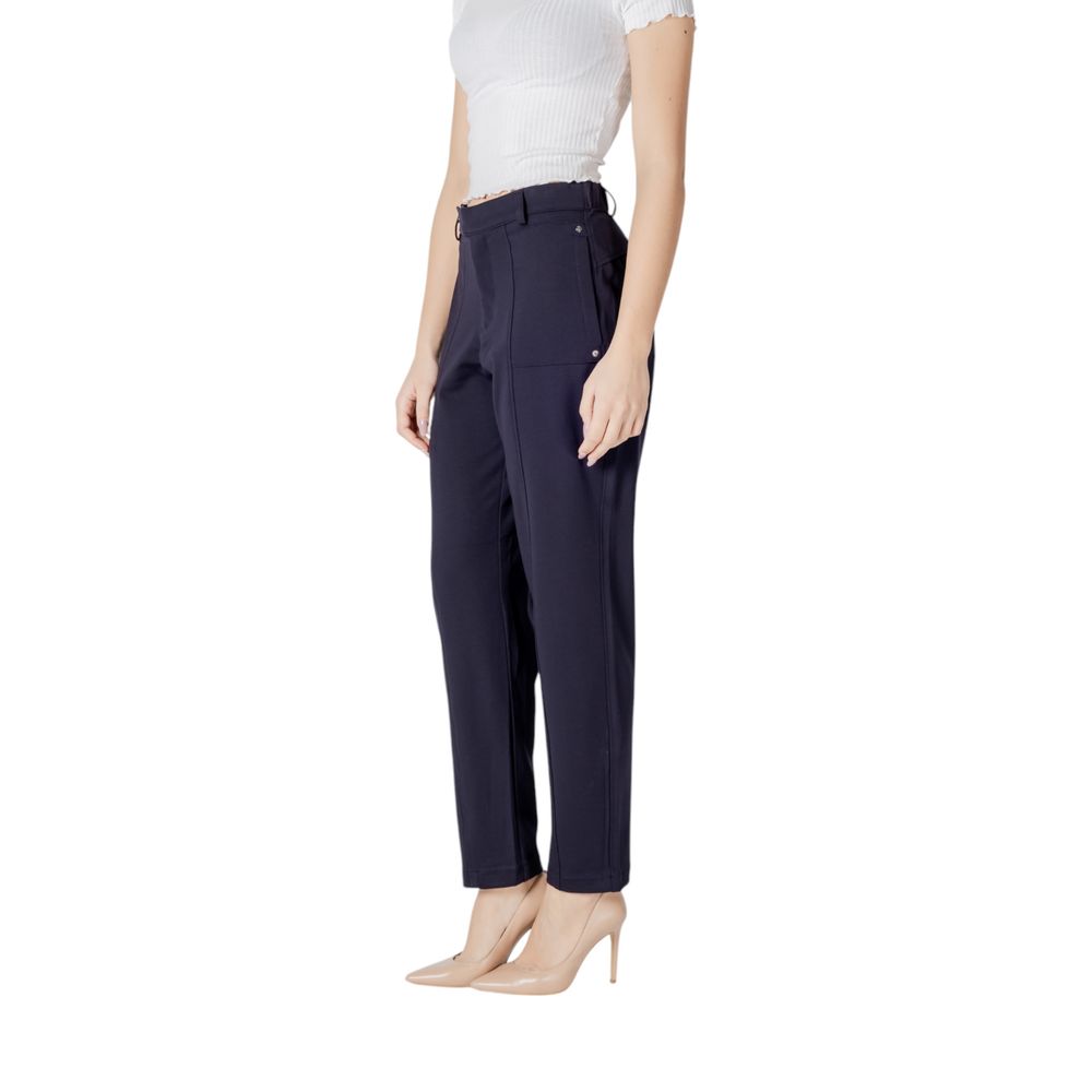 Street One Blue Viscose Pant - Image 3