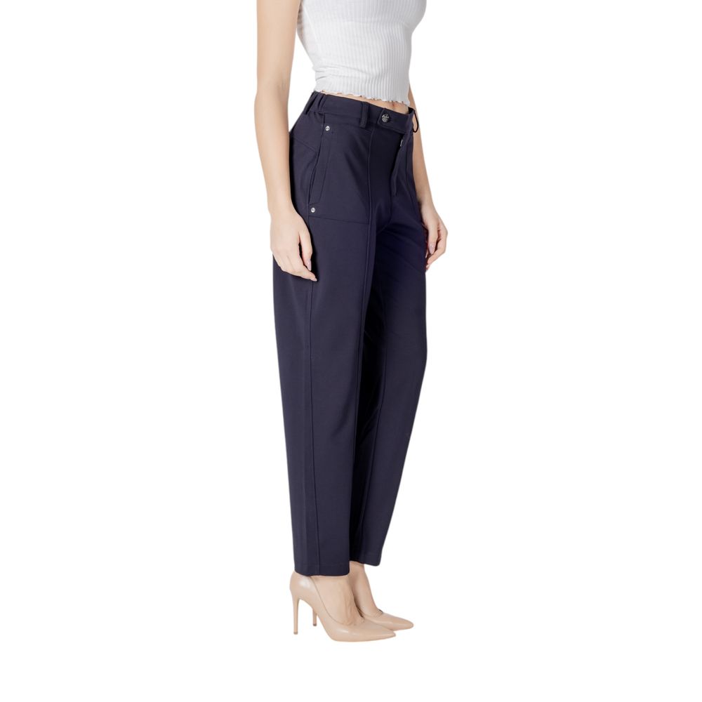 Street One Blue Viscose Pant - Image 4