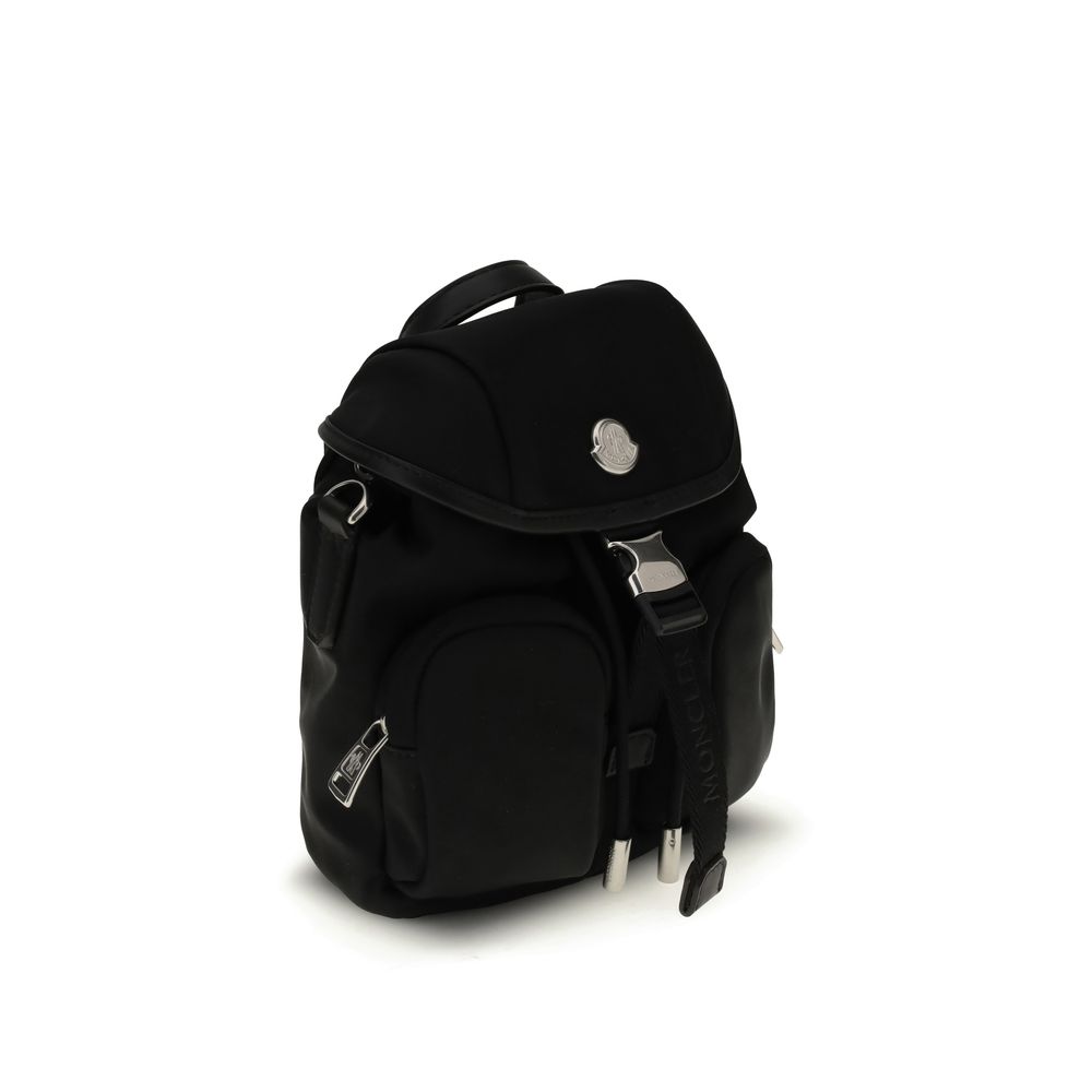 Moncler Black Calf Leather Bos Taurus Backpack - Image 2