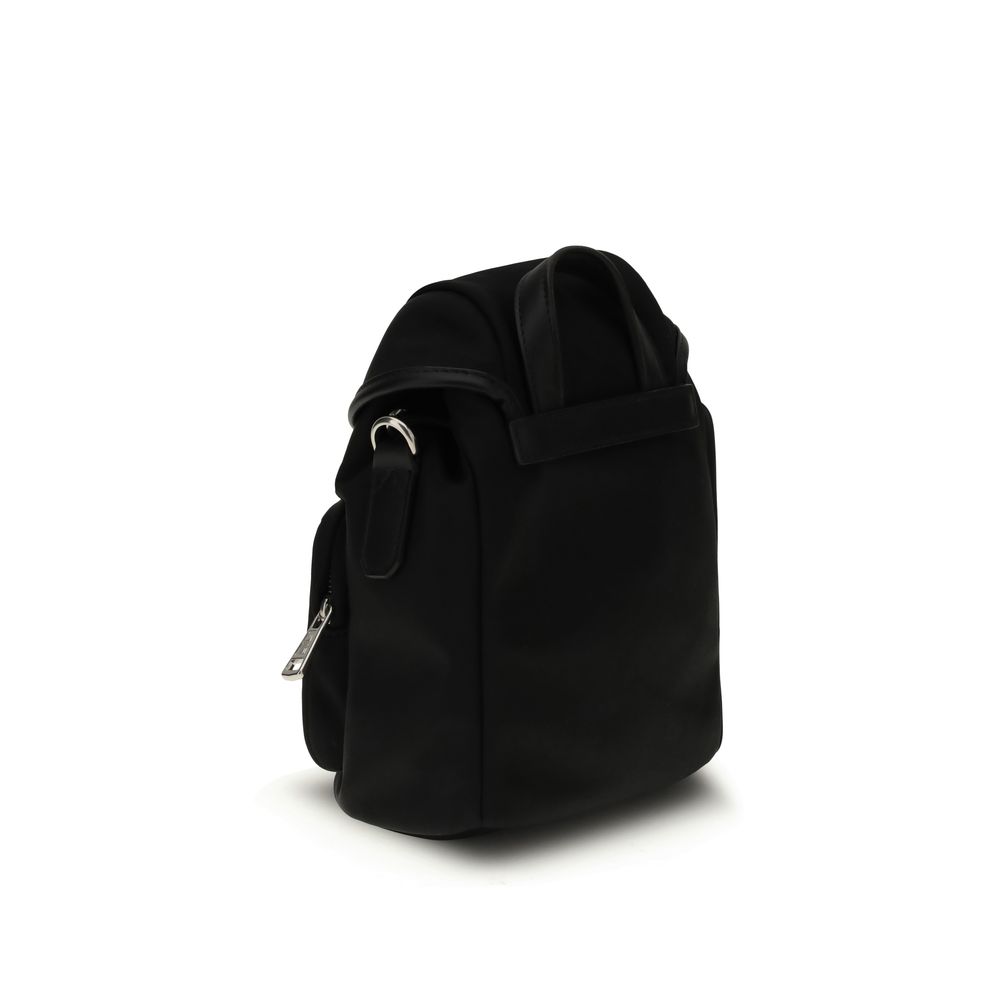 Moncler Black Calf Leather Bos Taurus Backpack - Image 3