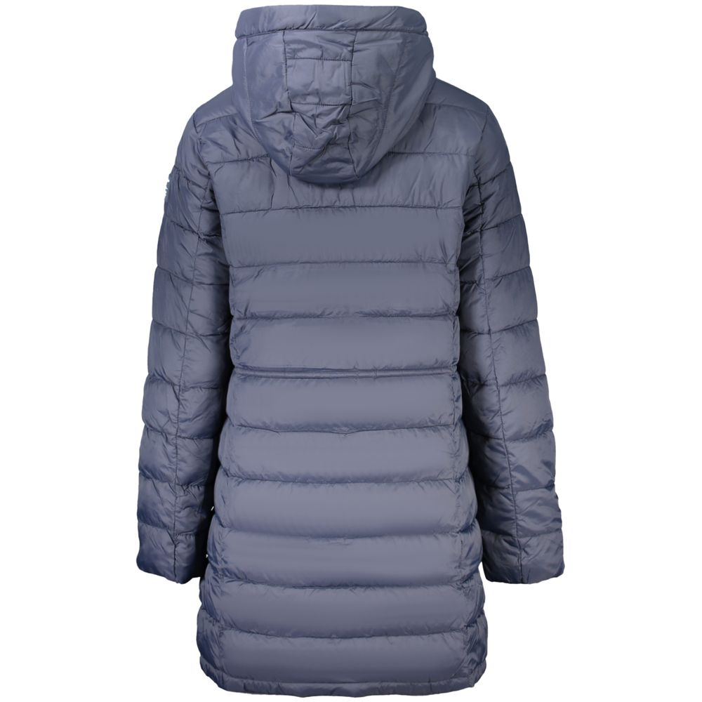 Pepe Jeans Blue Polyamide Women Jacket - Image 2