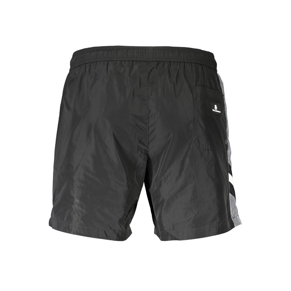 Karl Lagerfeld Nero Polyester Men's Swim Trunk - Image 2