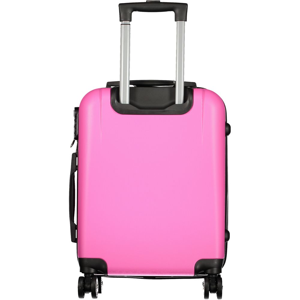 Laura Biagiotti Rosa Poliuretano Women Travel Bag - Image 2