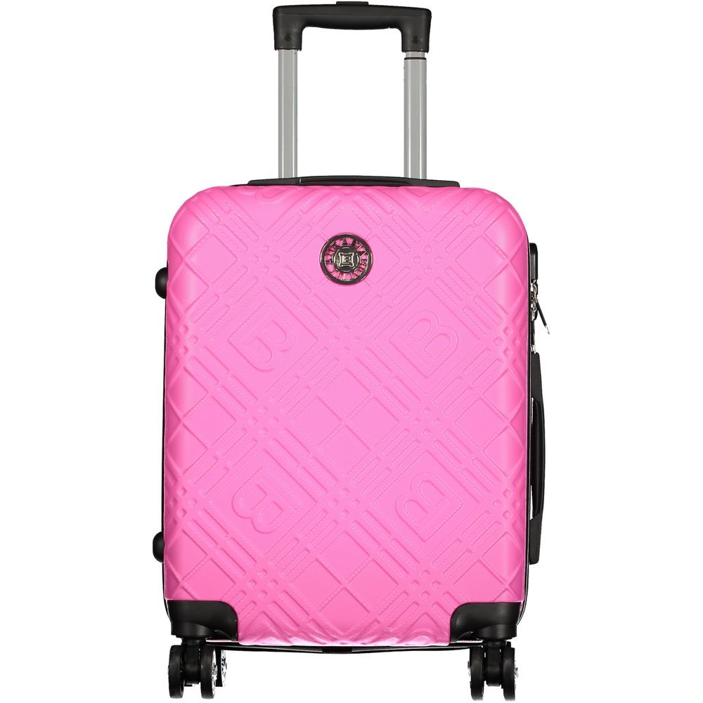 Laura Biagiotti Rosa Poliuretano Women Travel Bag - Image 3