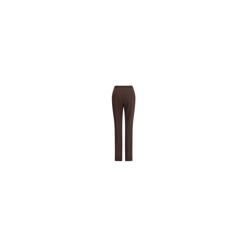 The Latest Brown Polyester Skinny Pants - Image 2