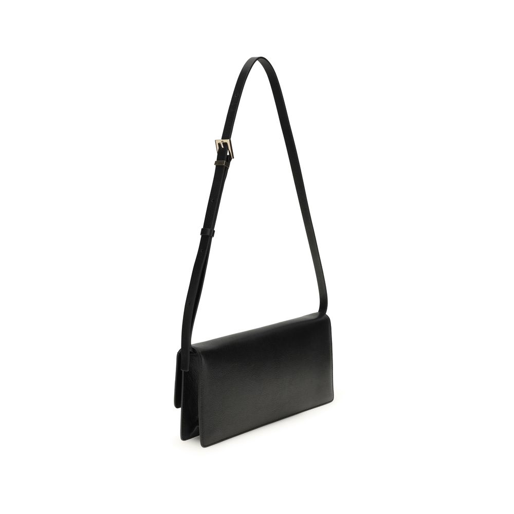 Tom Ford Black Leather Shoulder Bag - Image 3