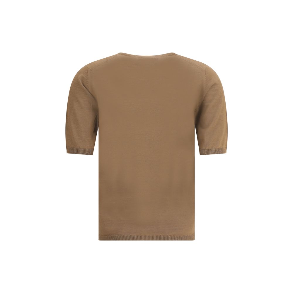 Max Mara Brown Fleece Wool Top - Image 2