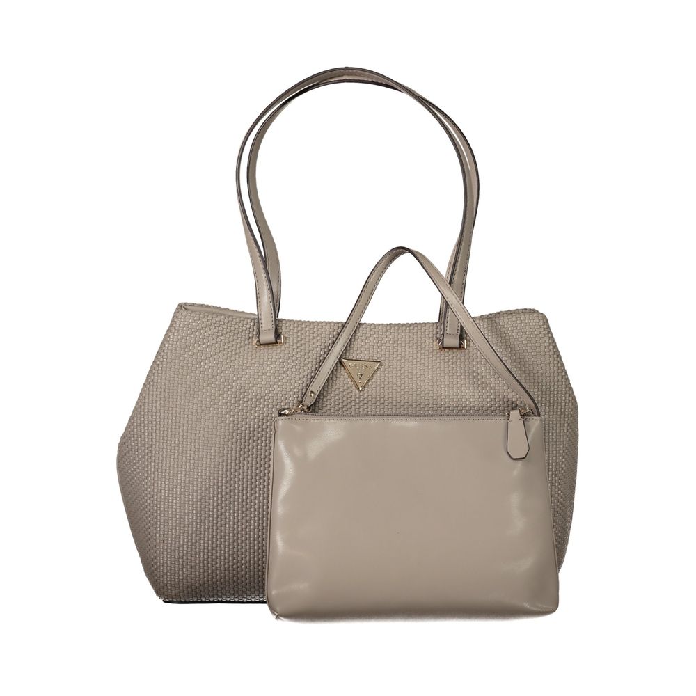 Guess Jeans Beige Polyurethane Women Handbag - Image 2