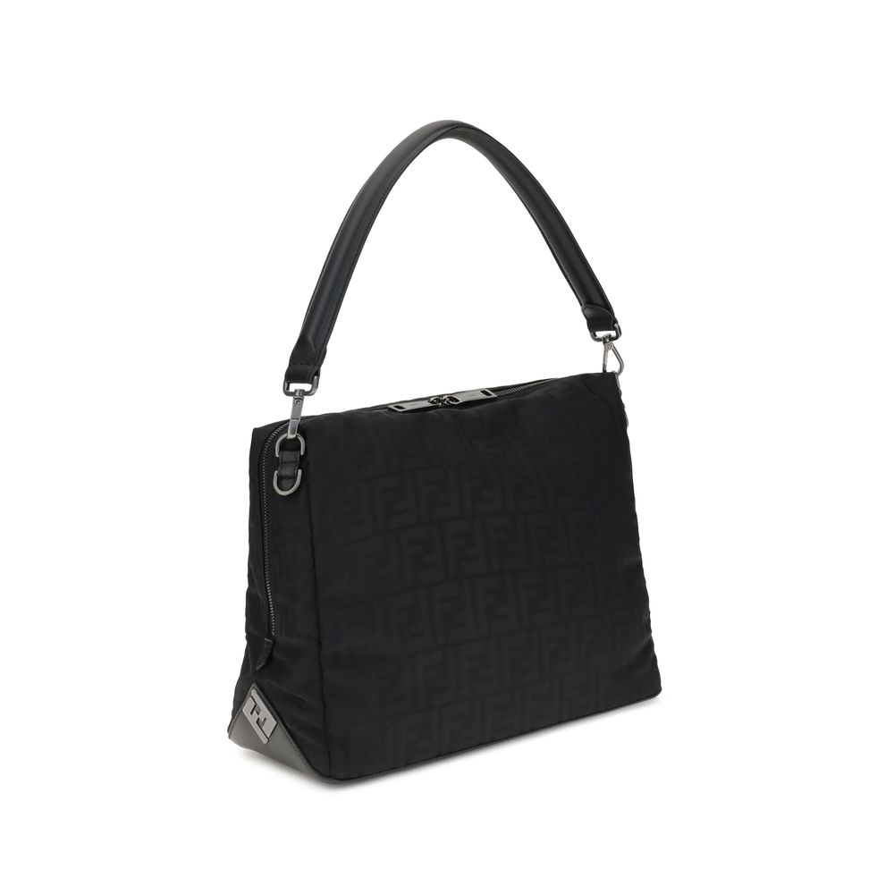 Fendi Black Polyamide Shoulder Bag - Image 3