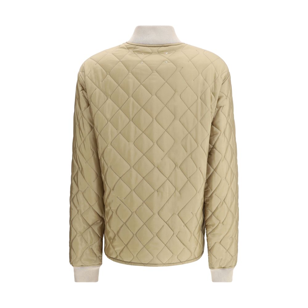 Margiela Beige Polyamide Bomber - Image 2
