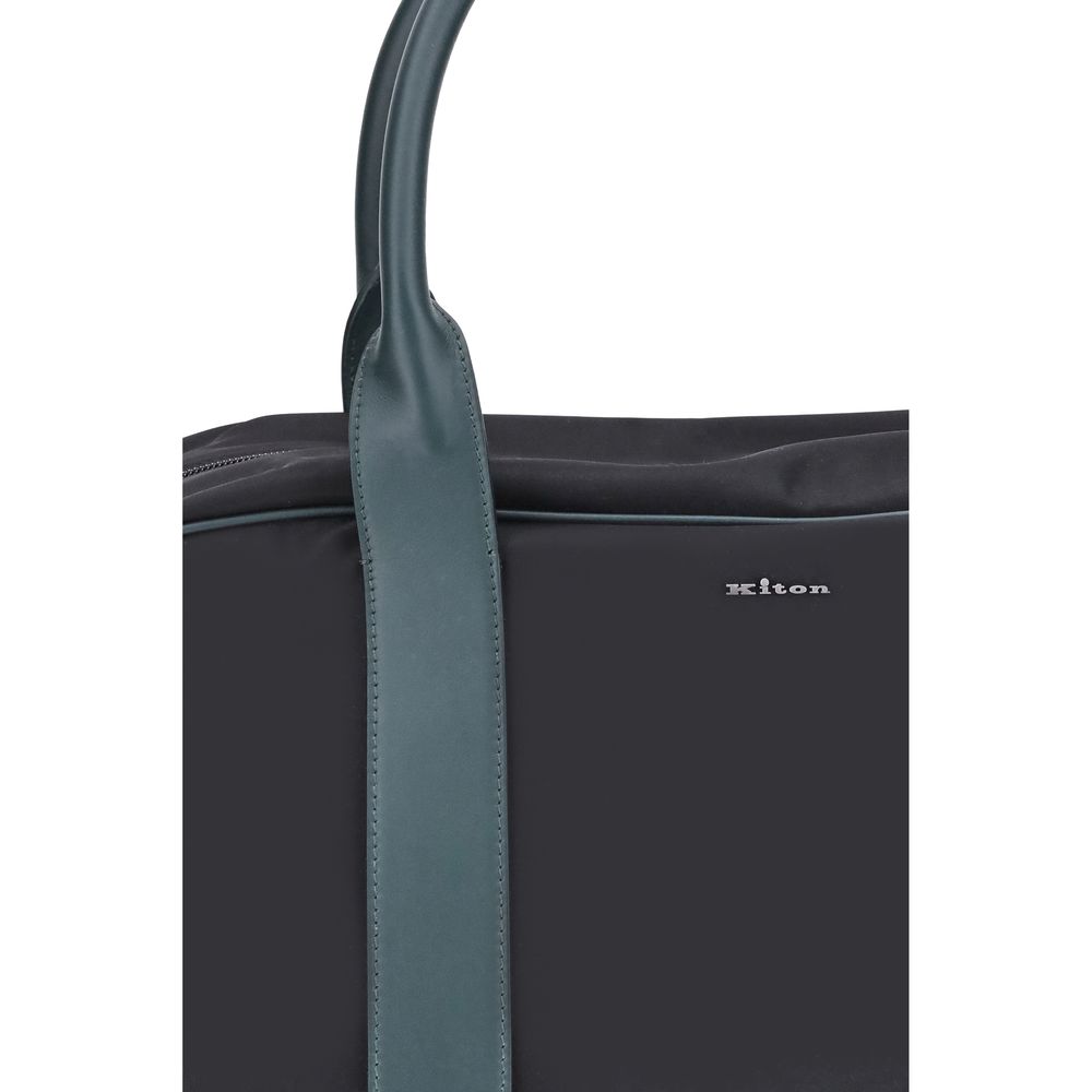 Kiton Bicolor Nylon Luggage And Travel - Image 4
