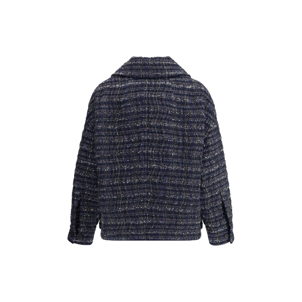 Missoni Blue Viscose Coat - Image 2